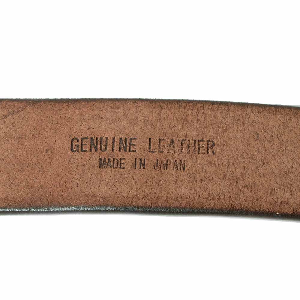 BARNS - TOCHIGI LEATHER GARRISON BELT - LE-4342