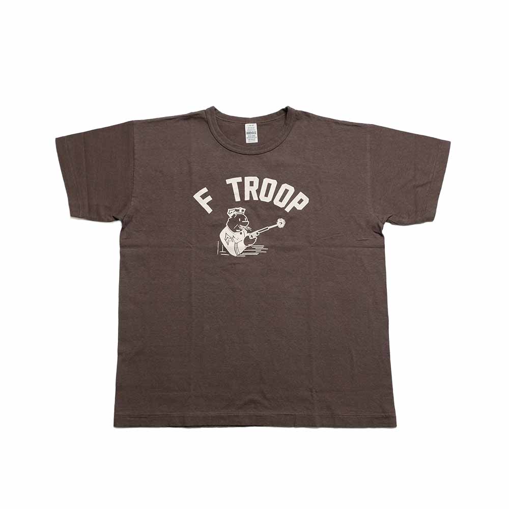 WAREHOUSE - 2ND HAND SERIES - Lot.4064 - S/S T-SHIRTS - F TROOP - 4064F-26
