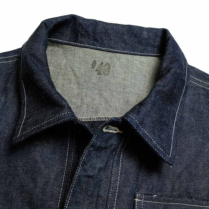 BUZZ RICKSON'S - U.S. MARINE CORPS M-1944 DENIM CIVILIAN UTILITY JACKET - BR15886