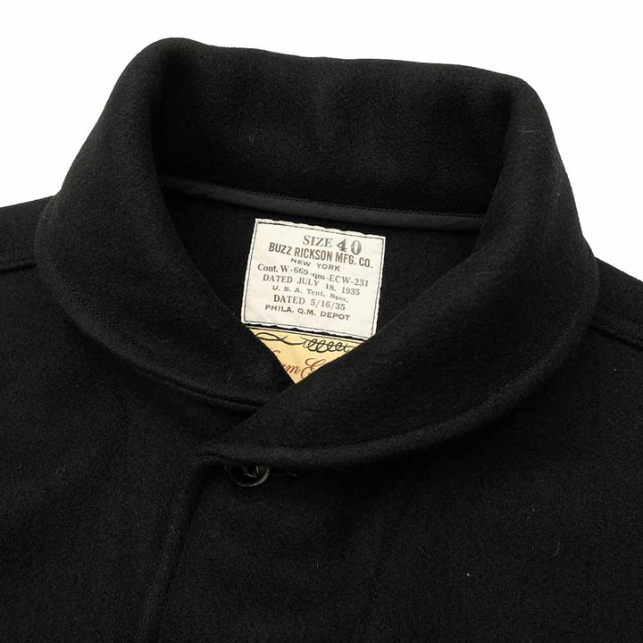 BUZZ RICKSON'S - WILLIAM GIBSON - COLLECTION - Type BLACK CCC WOOL JACKET - BR15776
