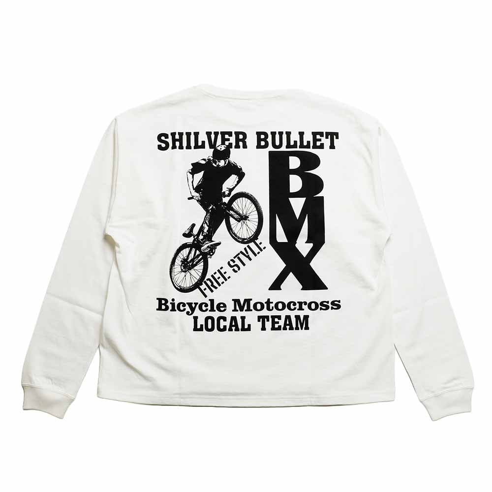 BARNS - BOXY L/S PRINT T-SHIRT - BMX - BR-26142