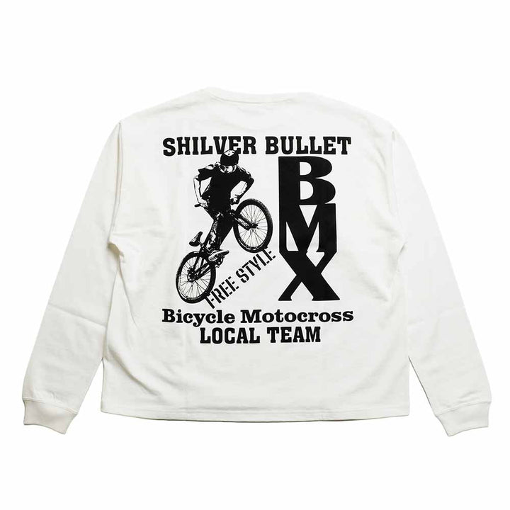 BARNS - BOXY L/S PRINT T-SHIRT - BMX - BR-26142