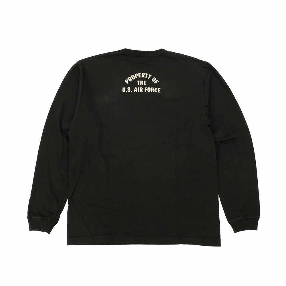 BUZZ RICKSON'S - L/S T-SHIRT - U.S. AIR FORCE - BR69446
