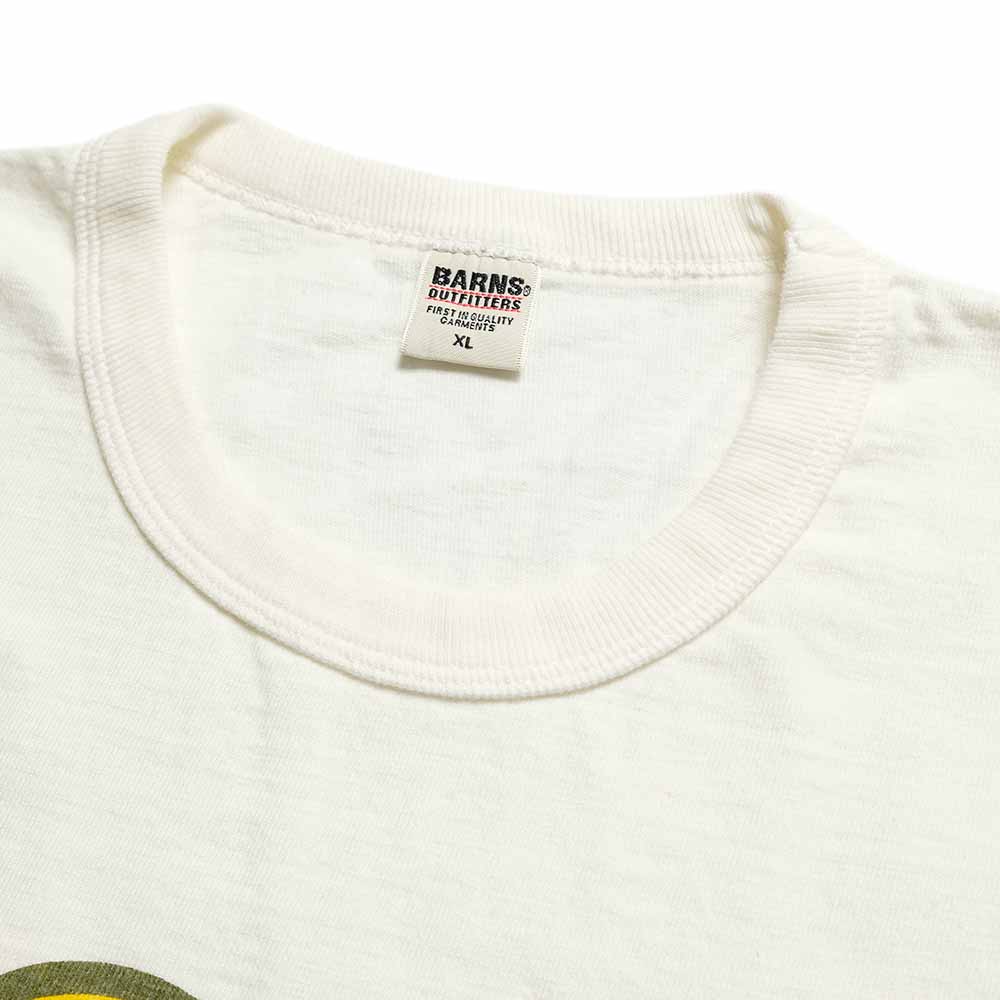 BARNS - TSURIAMI CREW NECK S/S T-SHIRT - OCEAN LIGHT - BR-26185