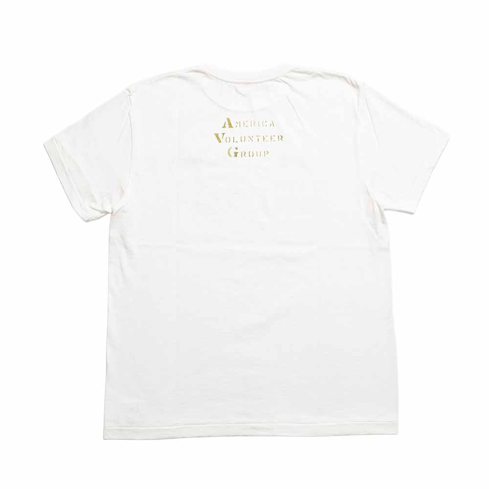 BUZZ RICKSON'S - POST EXCHANGE T-SHIRT - FLYING TIGERS - BR79754