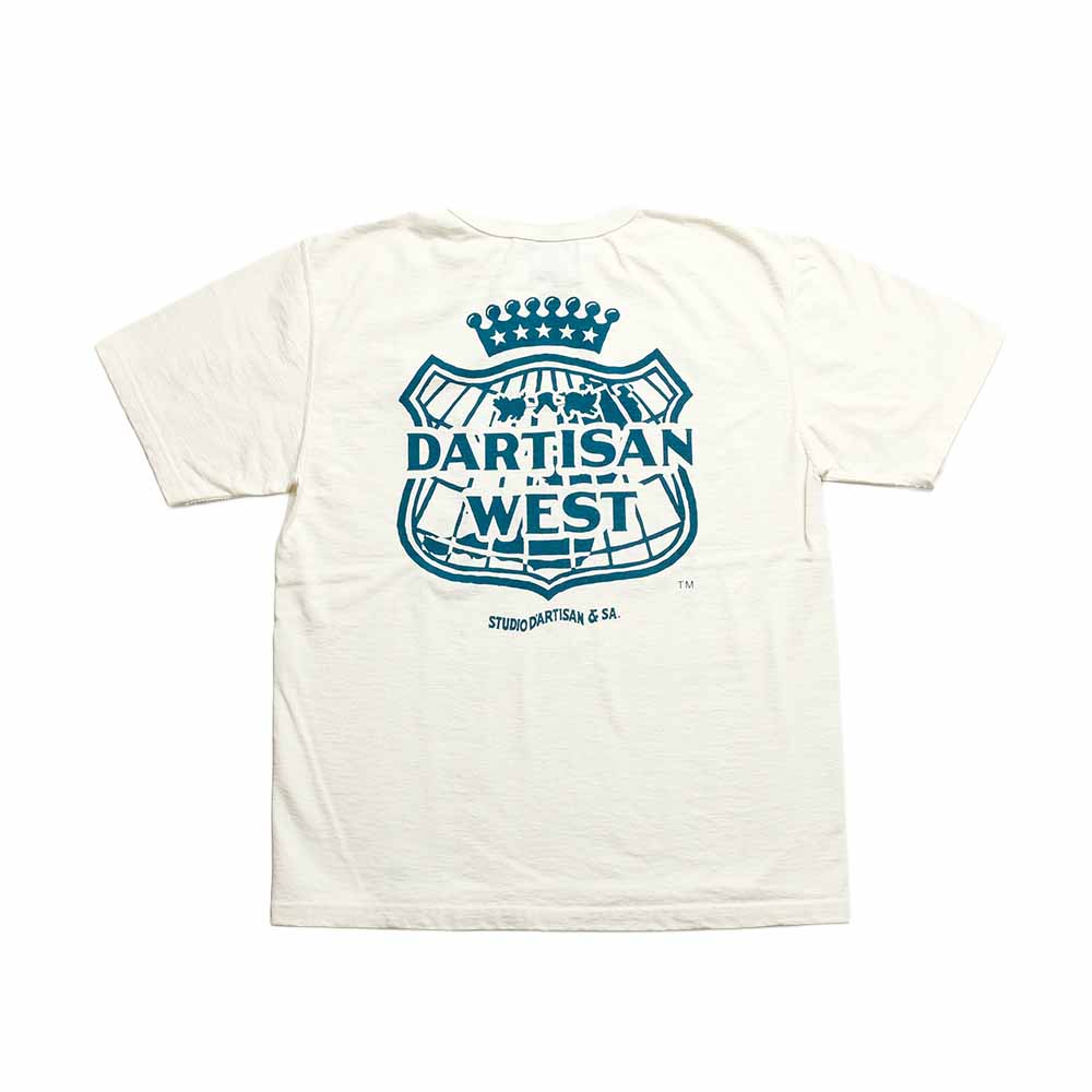 STUDIO D’ARTISAN - TSURI-AMI PRINT TEE - DARTISAN WEST - 8209A