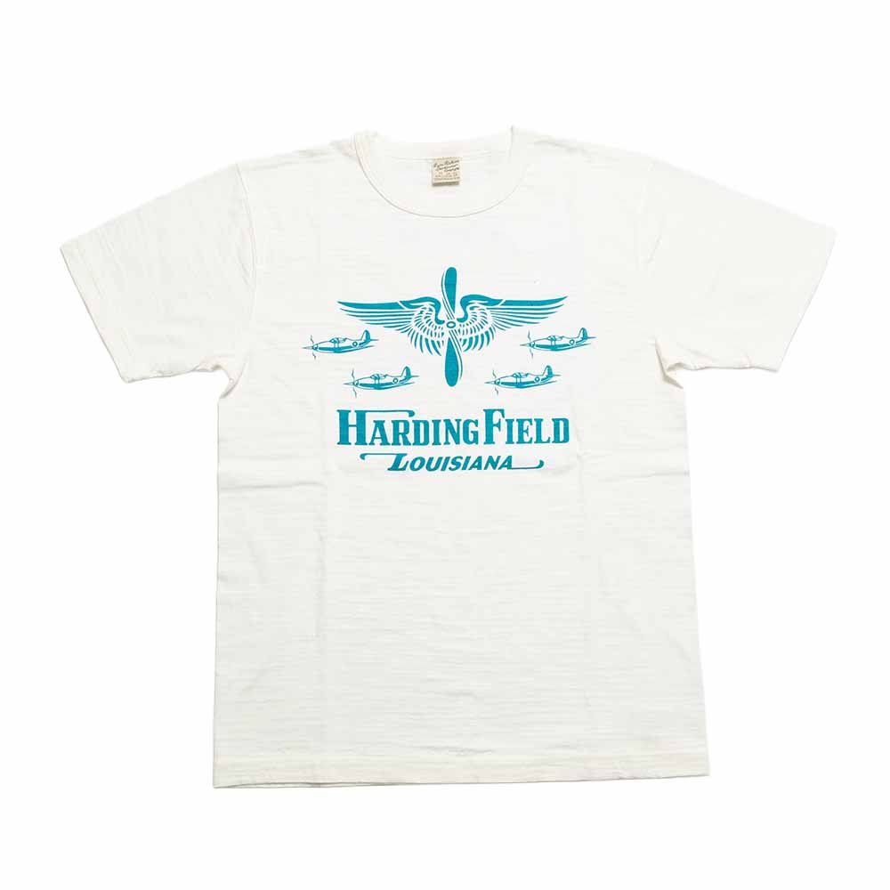 BUZZ RICKSON'S - SLUB YARN T-SHIRT - USAAF HARDING FIELD - BR79726