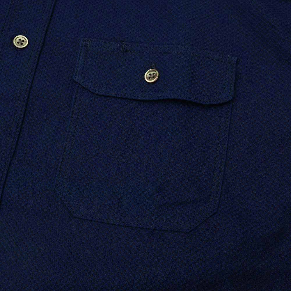 MOMOTARO JEANS - SASHIKO CPO SHIRT - MXLS1039