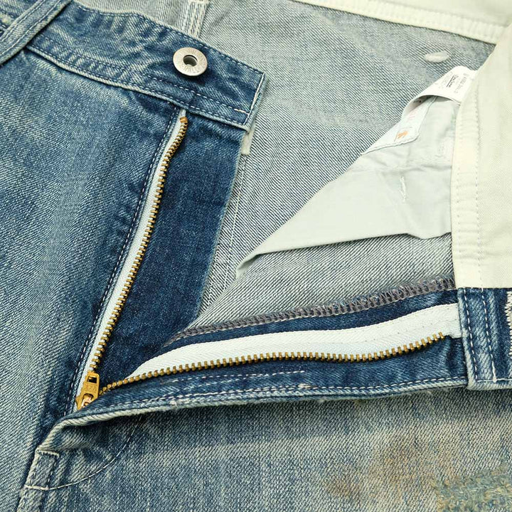 UNIVERSAL OVERALL - 12.75oz CONE DENIM REMAKE PAINTER PANTS - HT2433601-C