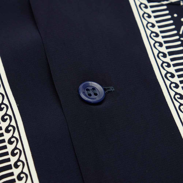 SUN SURF - HINOYA EXCLUSIVE - S/S RAYON HAWAIIAN SHIRT - COSMO GRAPHIC - SS39052HY