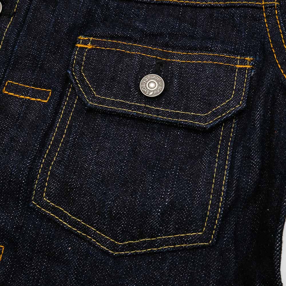 Pure Blue Japan - 14oz. Denim - Type2 jacket - 6113