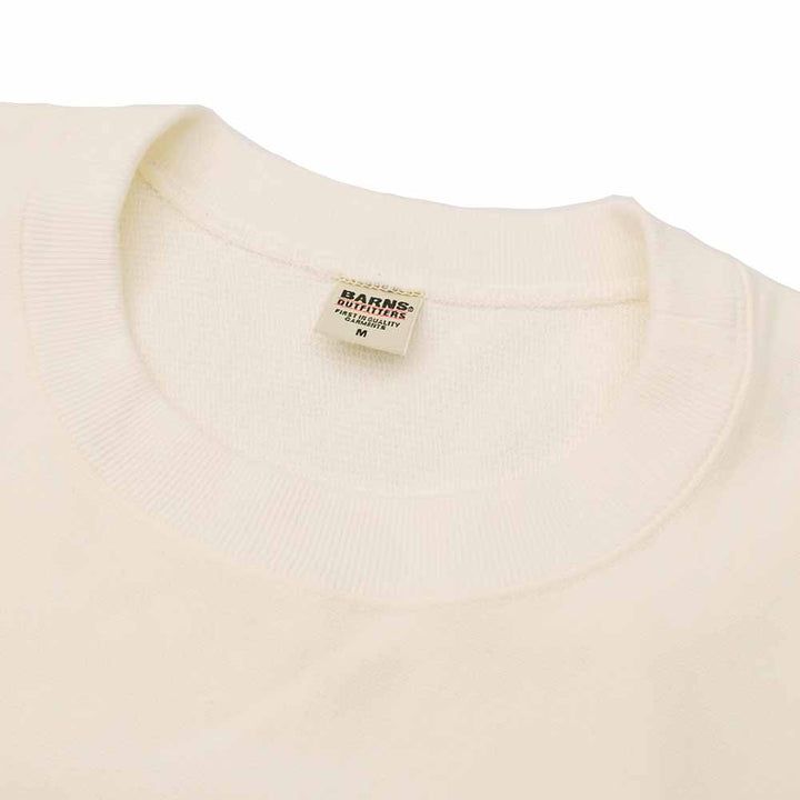 BARNS - Vintage Side Rib Crew Sweatshirt - WING FOOT - BR-24438