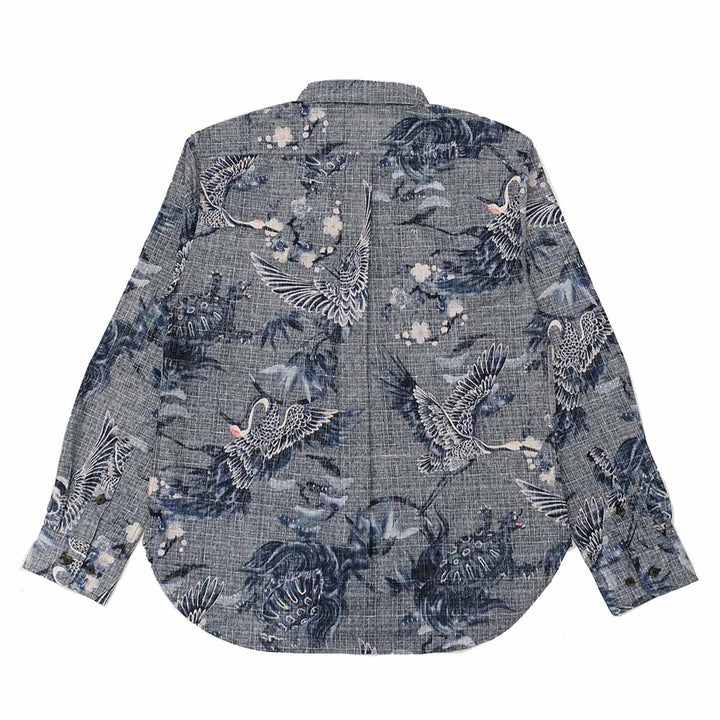 KOROMO ZAKURA - Southern Cross - Long-Sleeve Regular Shirt - Crane and Turtle - SA1747