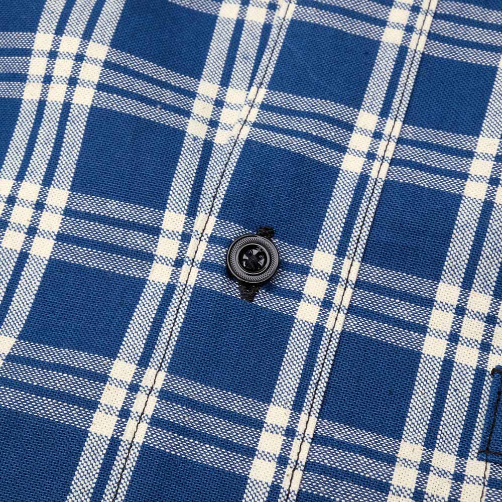 WAREHOUSE - 1900’S WHITE PLAID BLOUSE - 2231-1900-CK