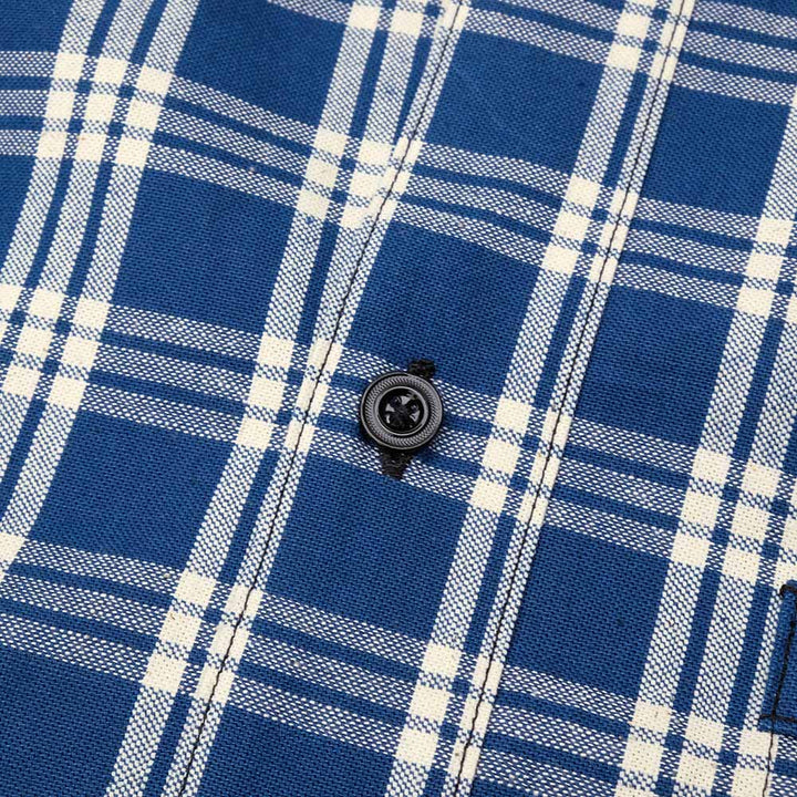 WAREHOUSE - 1900’S WHITE PLAID BLOUSE - 2231-1900-CK