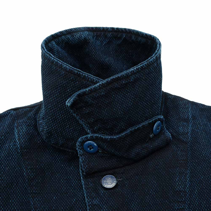 Soundman - Coverall Jacket - Birmingham - Indigo Dyed SASHIKO - M374-655Y