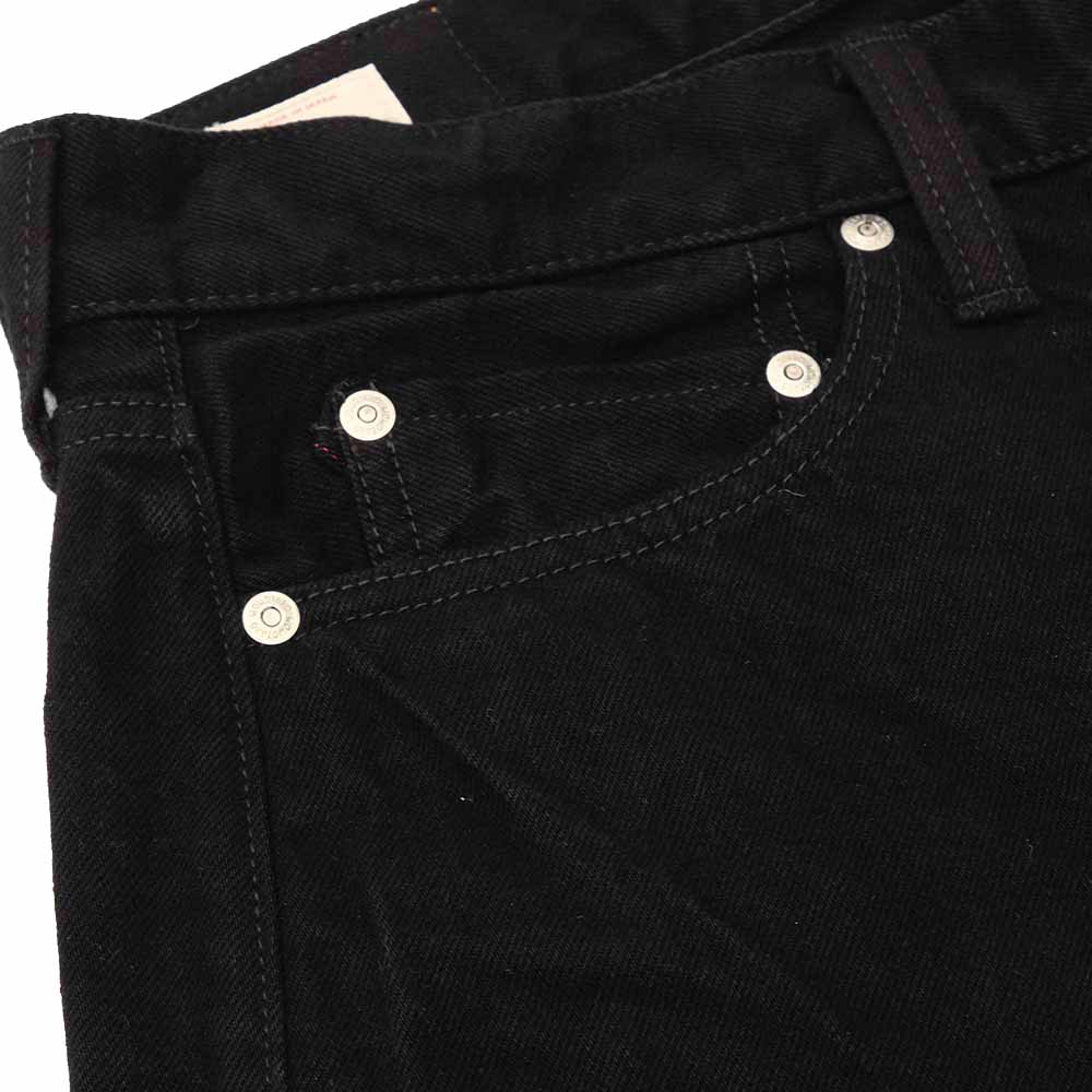 MOMOTARO JEANS - #100 STRAIGHT - KYOTOMONTSUKI DYED - MMJE6401