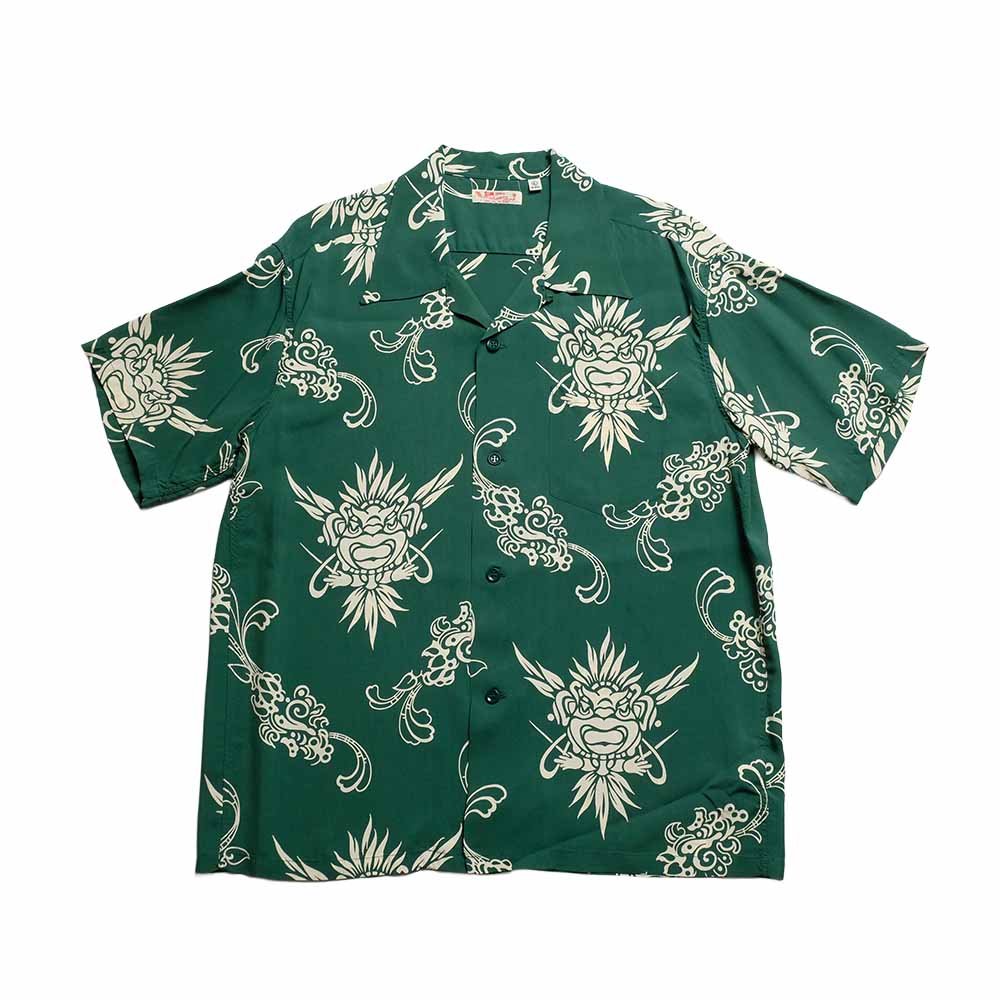 SUN SURF - S/S RAYON HAWAIIAN SHIRT - INCARNATION OF GOD - SS39611