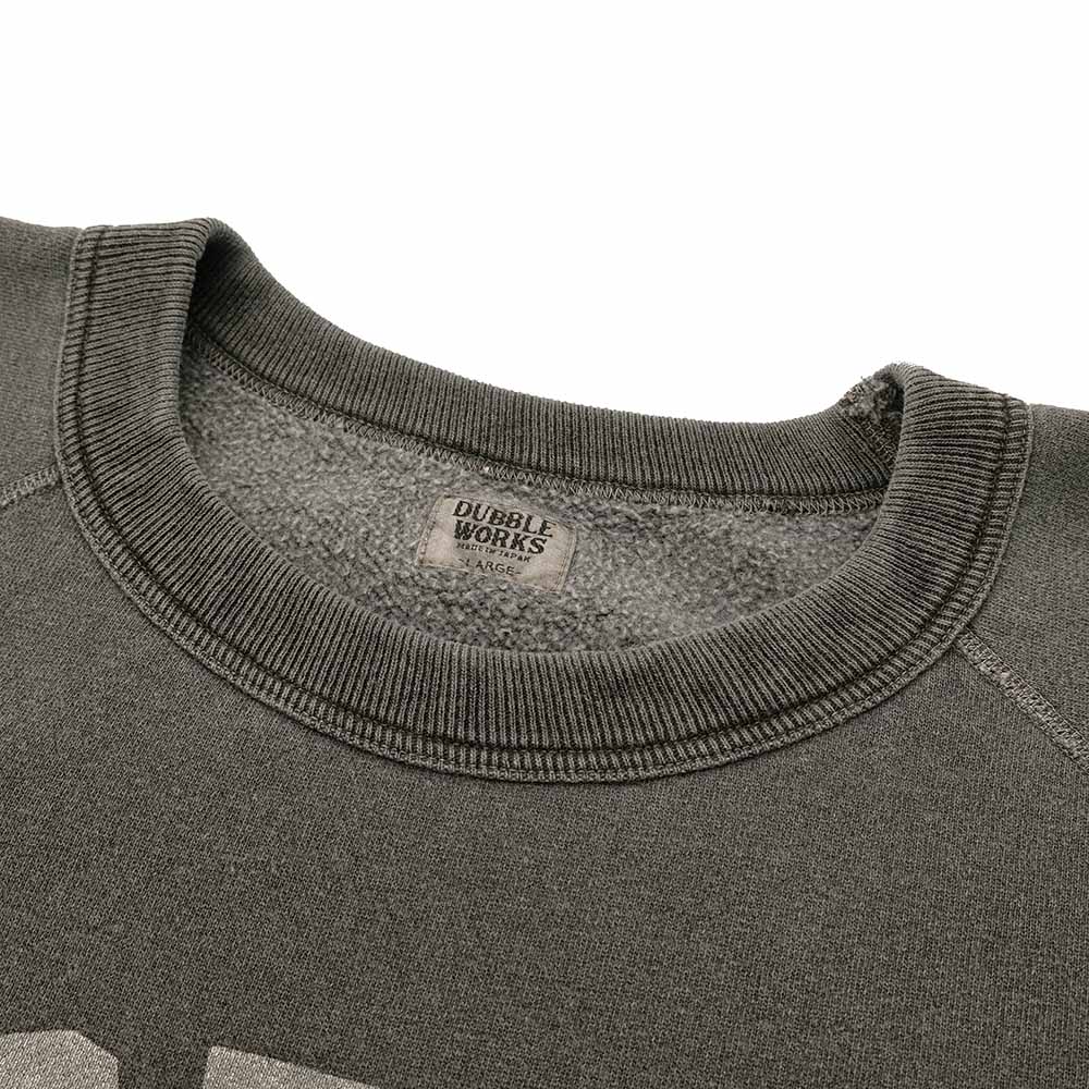 DUBBLE WORKS - RAGLAN CREW SWEAT - LORAS 252 - 83003LOR-24