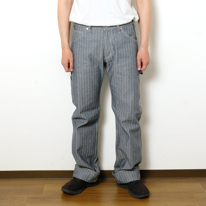 IRON HEART - Herringbone Painter Pants - 830