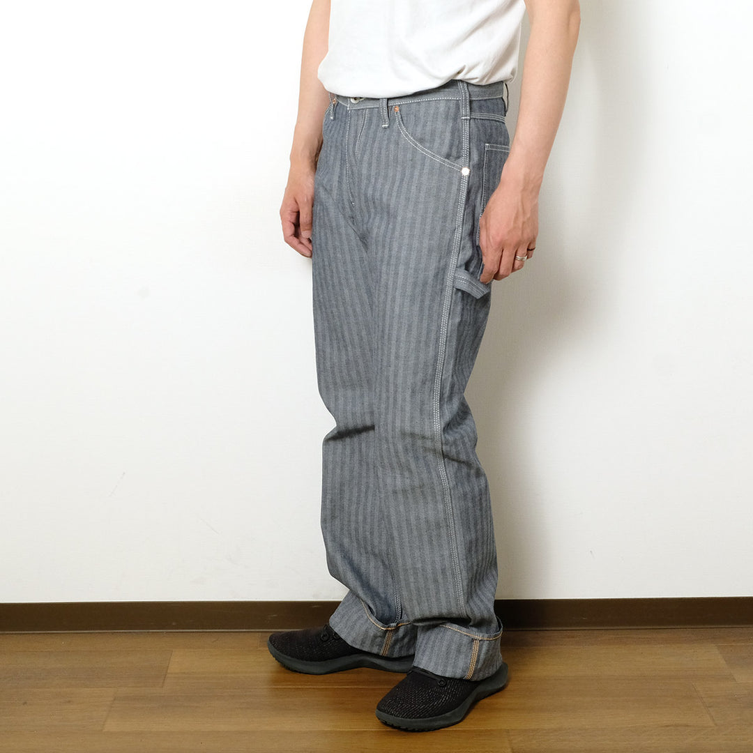IRON HEART - Herringbone Painter Pants - 830