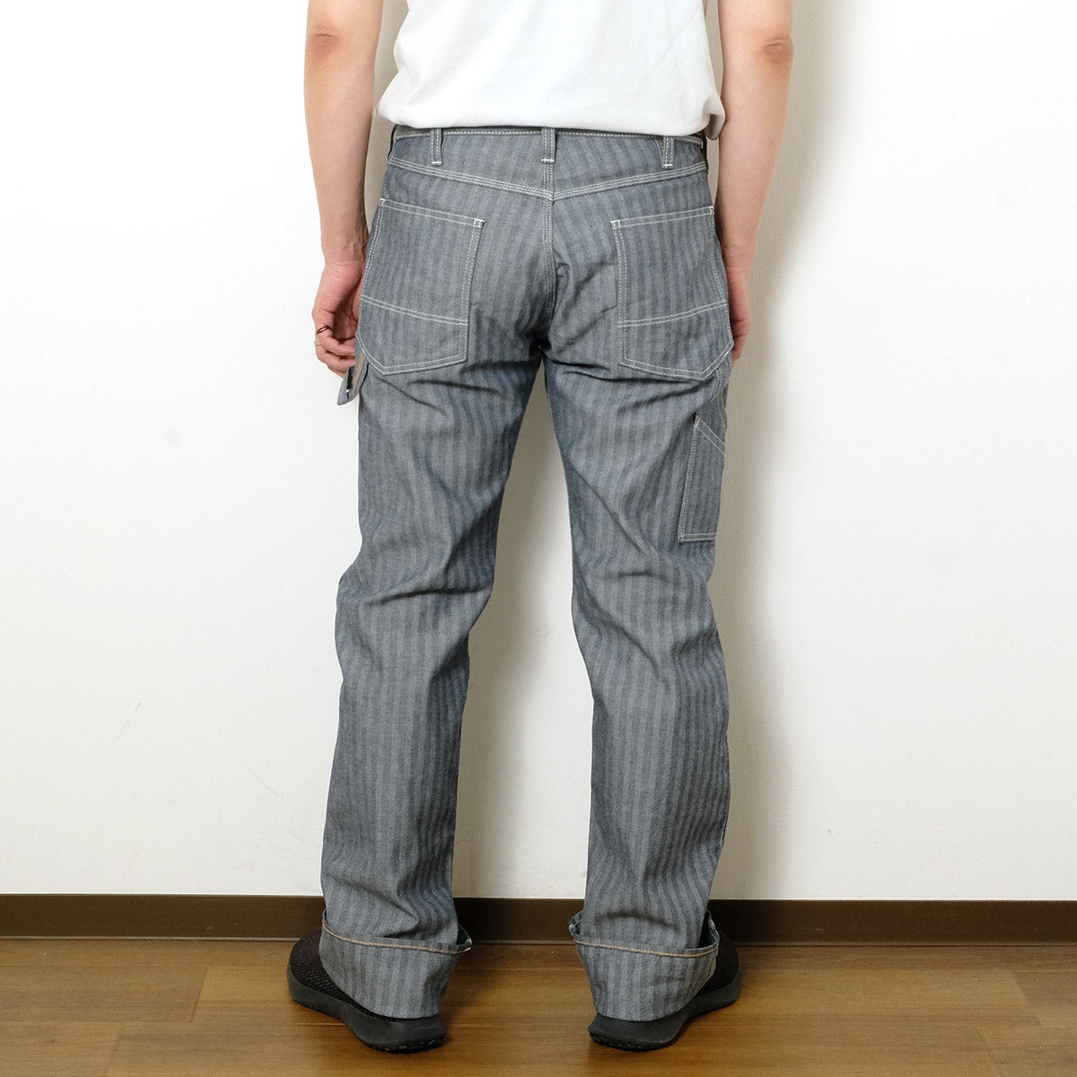 IRON HEART - Herringbone Painter Pants - 830 – HINOYA Online Store
