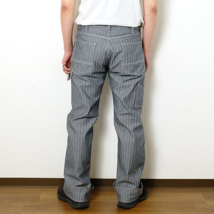 IRON HEART - Herringbone Painter Pants - 830