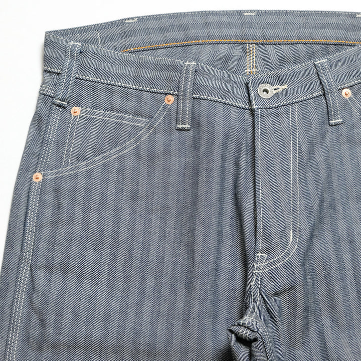 IRON HEART - Herringbone Painter Pants - 830