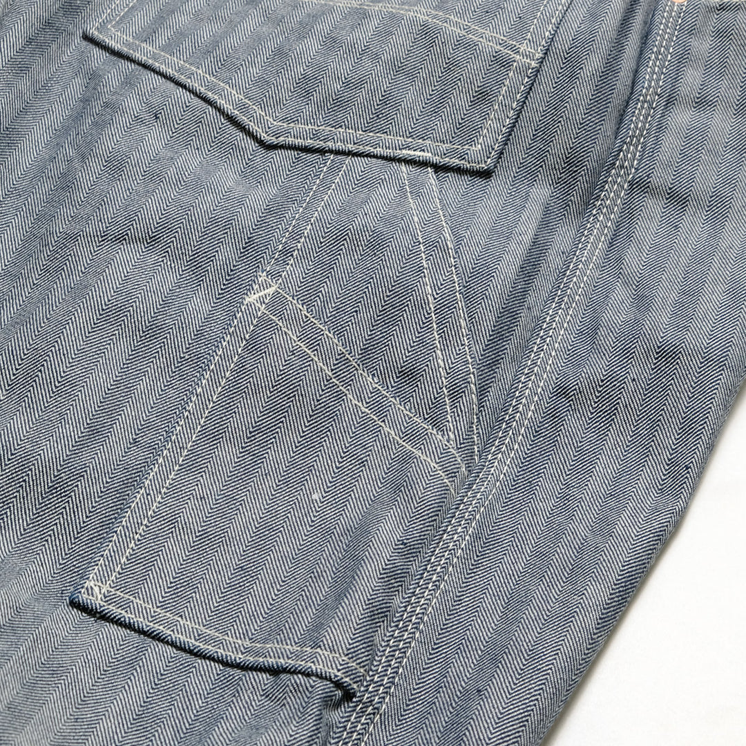 IRON HEART - Herringbone Painter Pants - 830