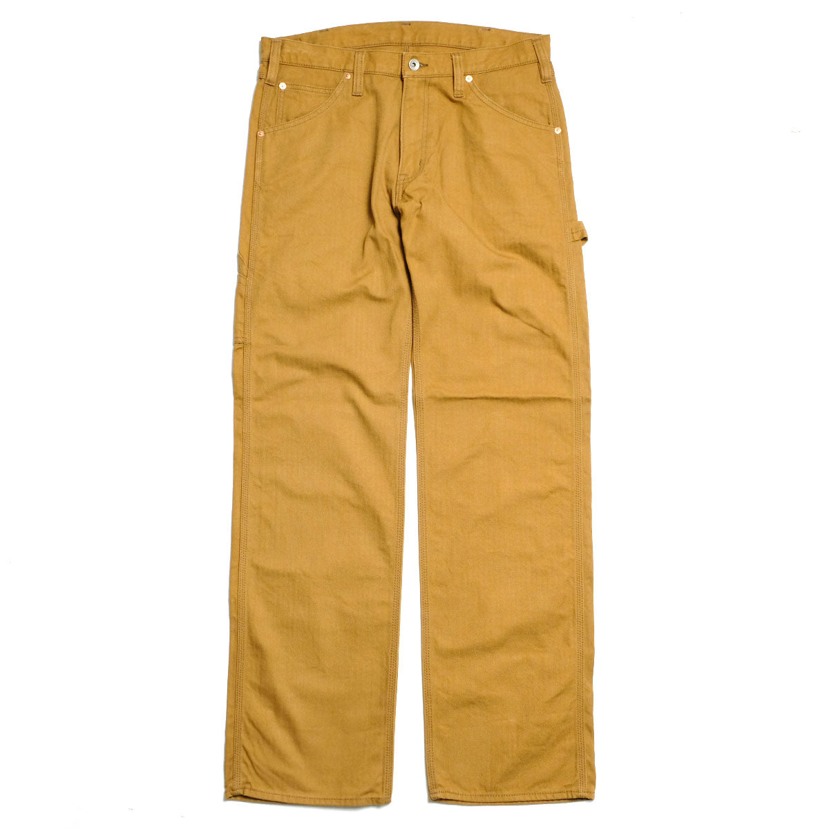 IRON HEART - Sulfur-dyed Herringbone Painter Pants - 831 – HINOYA
