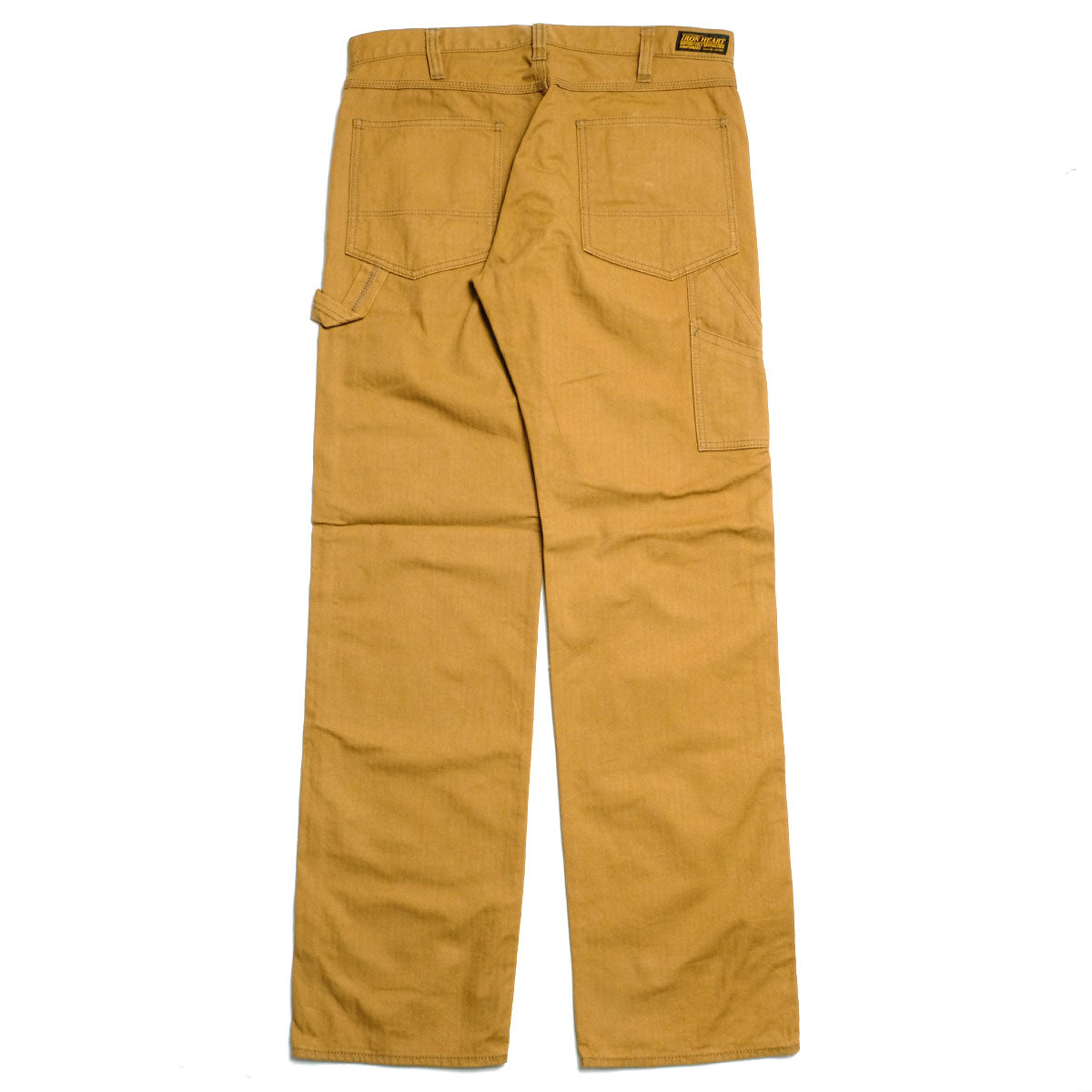 IRON HEART - Sulfur-dyed Herringbone Painter Pants - 831 – HINOYA