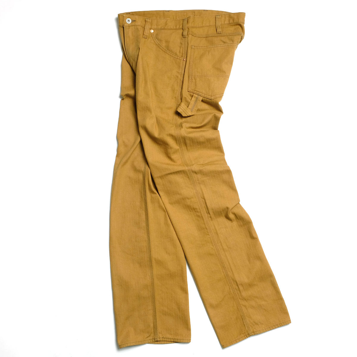 IRON HEART - Sulfur-dyed Herringbone Painter Pants - 831 – HINOYA