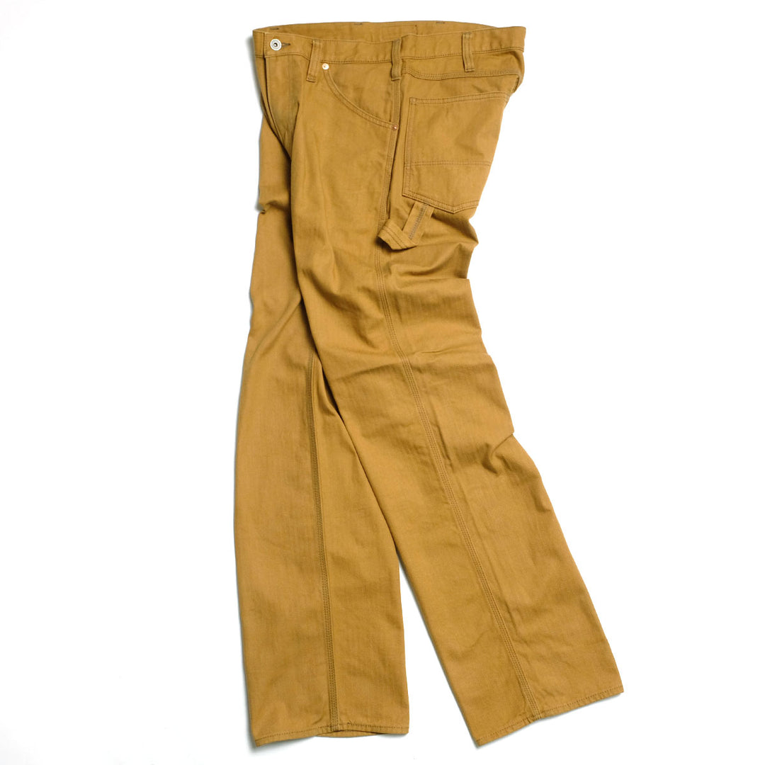 IRON HEART - Sulfur-dyed Herringbone Painter Pants - 831