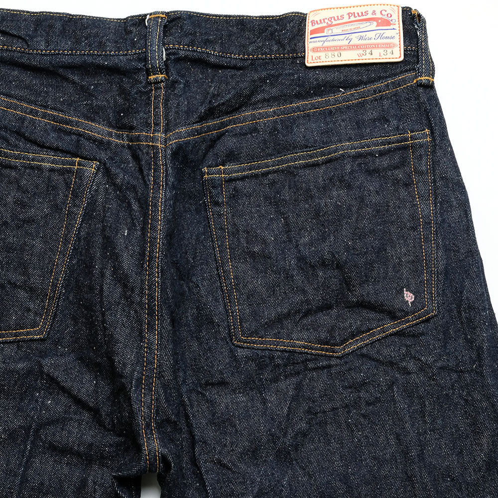 BURGUS PLUS x WAREHOUSE - Lot.880 Vintage Slim Jeans - One wash - 880-0302