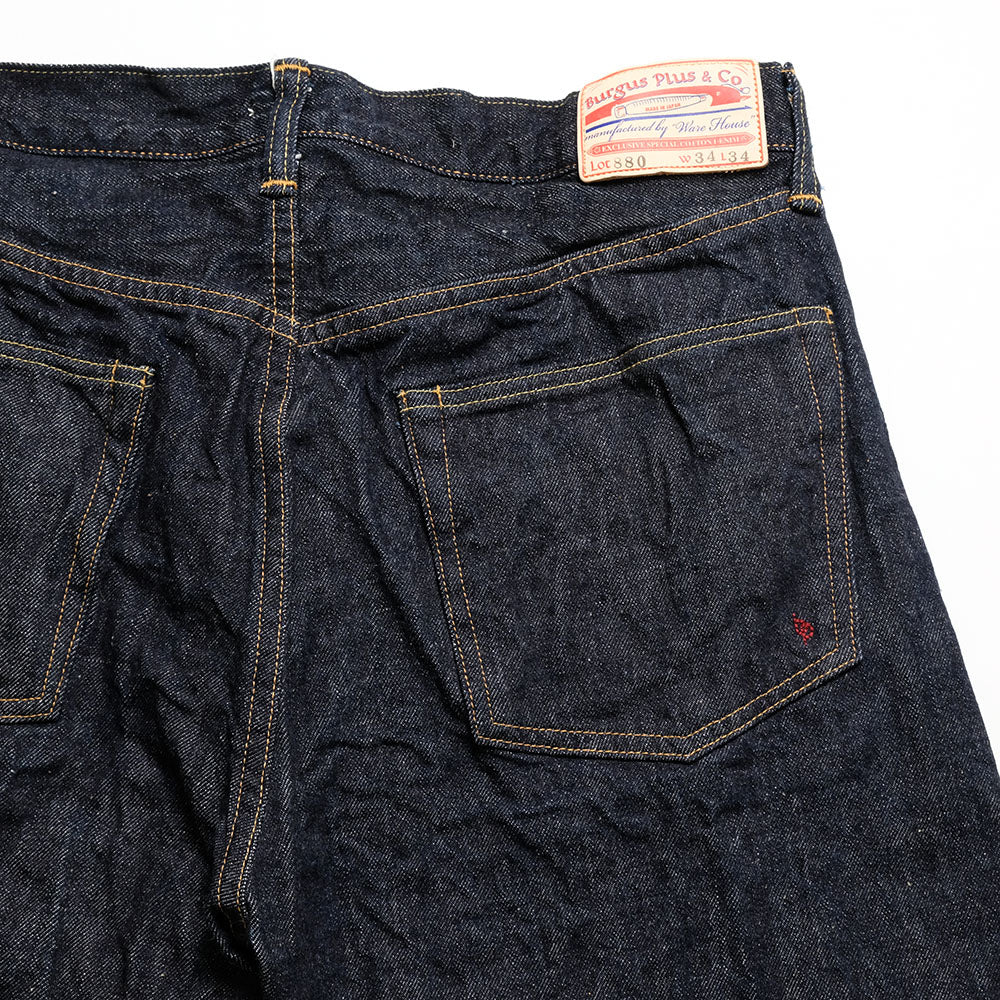 BURGUS PLUS x WAREHOUSE - Lot.880 Vintage Slim Jeans - One wash - 880-0401
