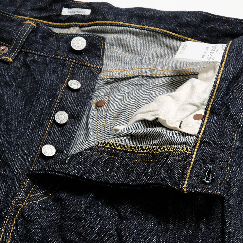 BURGUS PLUS x WAREHOUSE - Lot.880 Vintage Slim Jeans - One wash - 880-0401