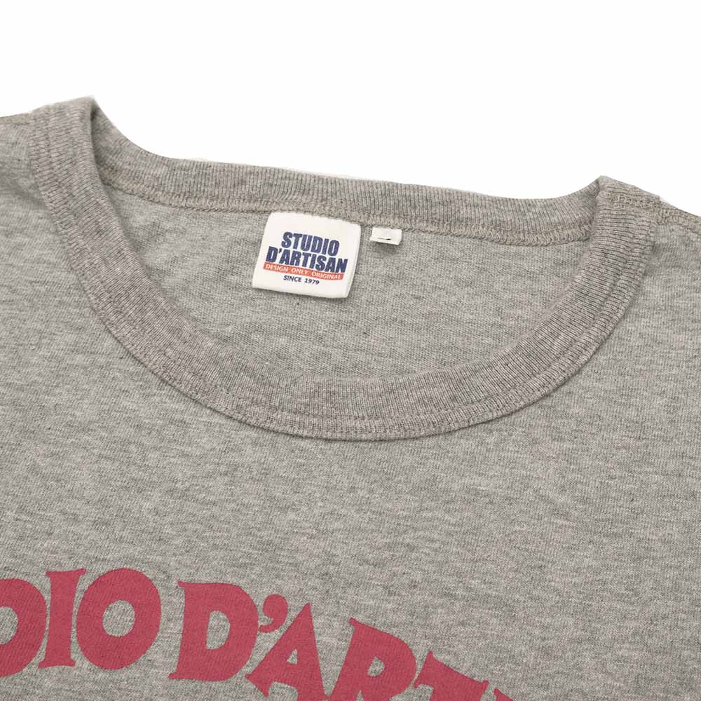 STUDIO D’ARTISAN - PRINT L/S T-SHIRT - THE SECLET POSION - 8195B