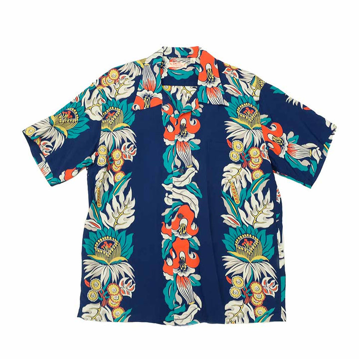 SUN SURF - RAYON HAWAIIAN SHIRT - PARADISE FLOWER - SS39416