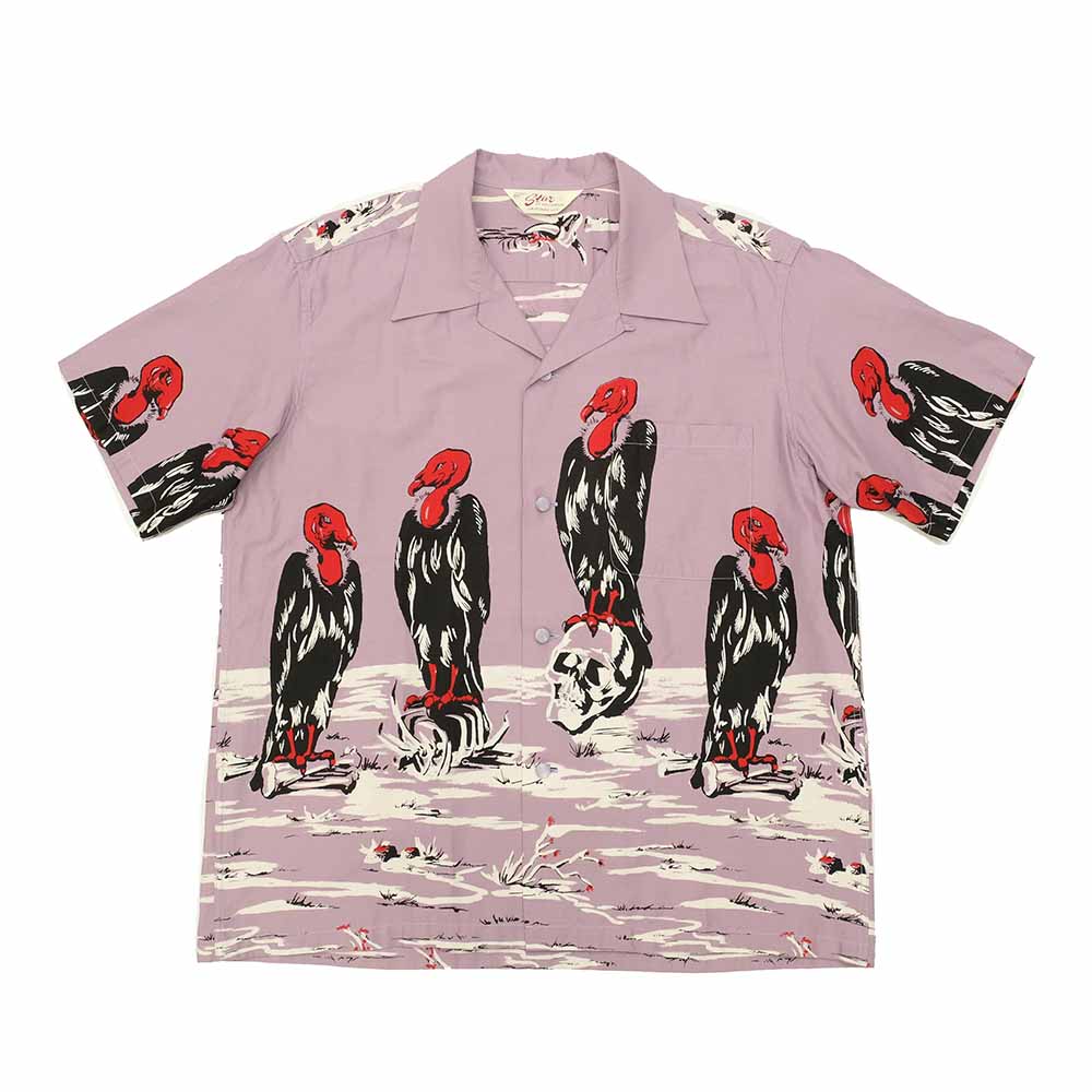 STAR OF HOLLYWOOD - COTTON TYPEWRITER OPEN SHIRT - CONDOR - SH39311