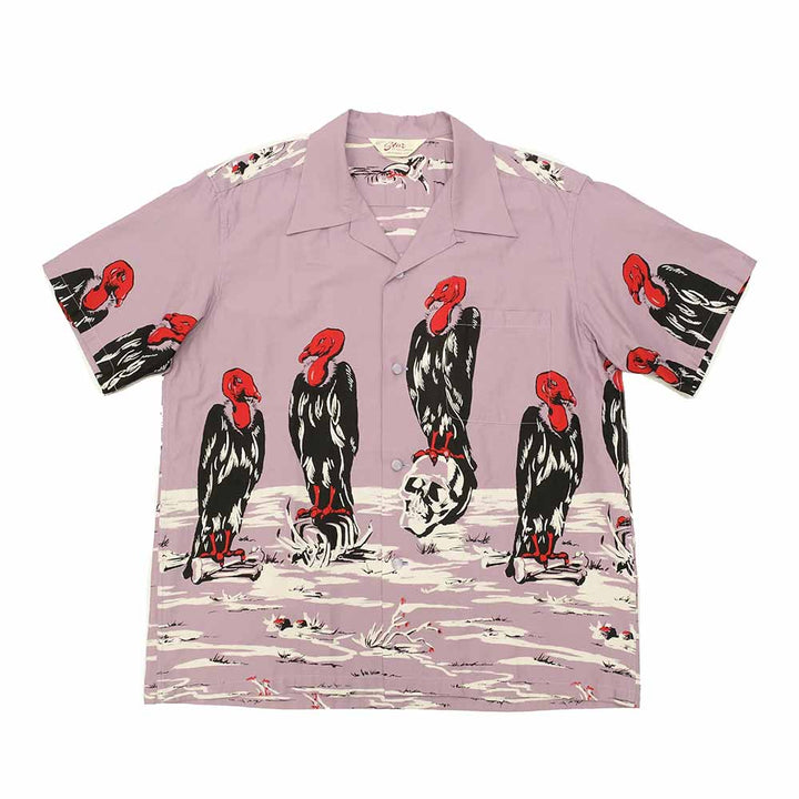 STAR OF HOLLYWOOD - COTTON TYPEWRITER OPEN SHIRT - CONDOR - SH39311