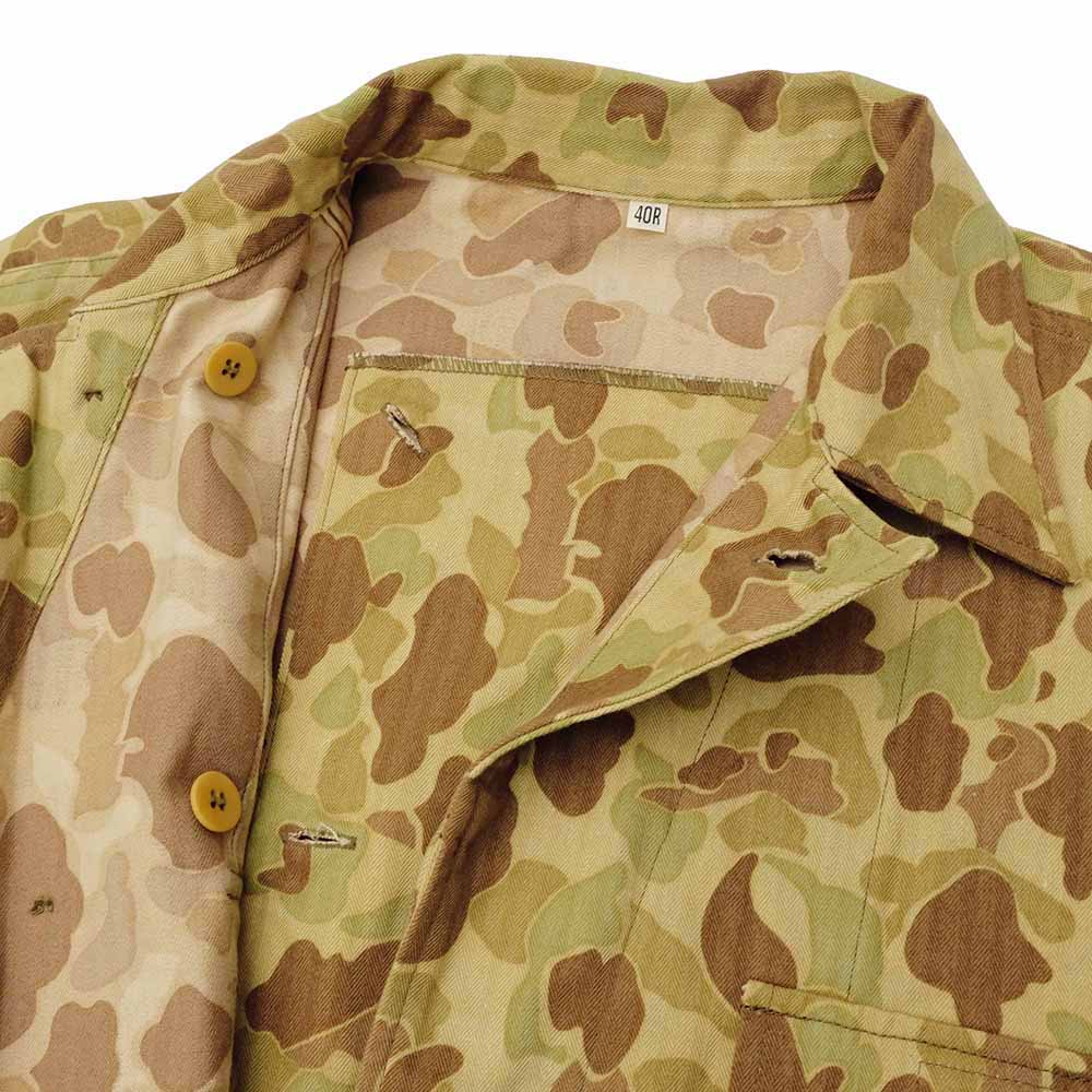BUZZ RICKSON'S - JACKETS, HERRINGBONE TWILL, CAMOUFLAGE - BR15753