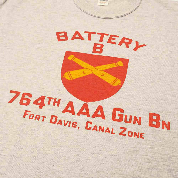WAREHOUSE - Lot 4601 - S/S T-SHIRT - BATTERY B - 4601BAT-25
