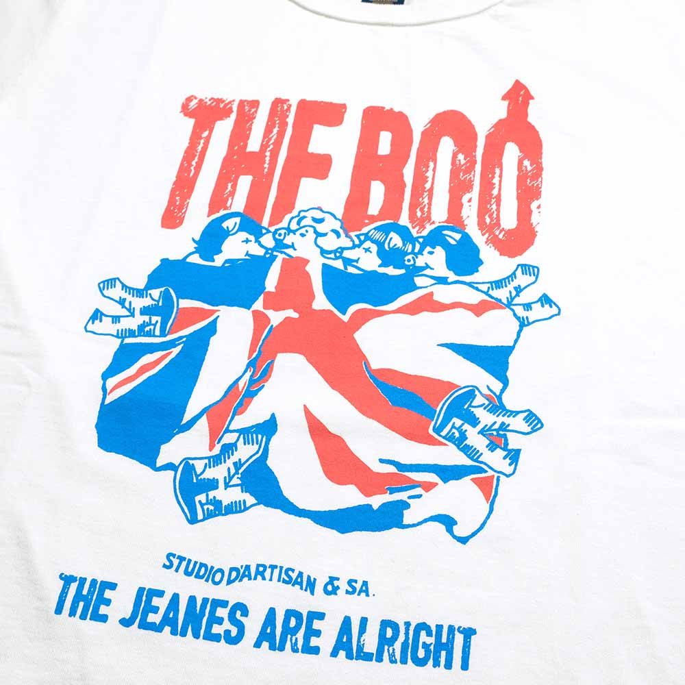 STUDIO D’ARTISAN - USA COTTON T-SHIRT - THE BOO - 8212A