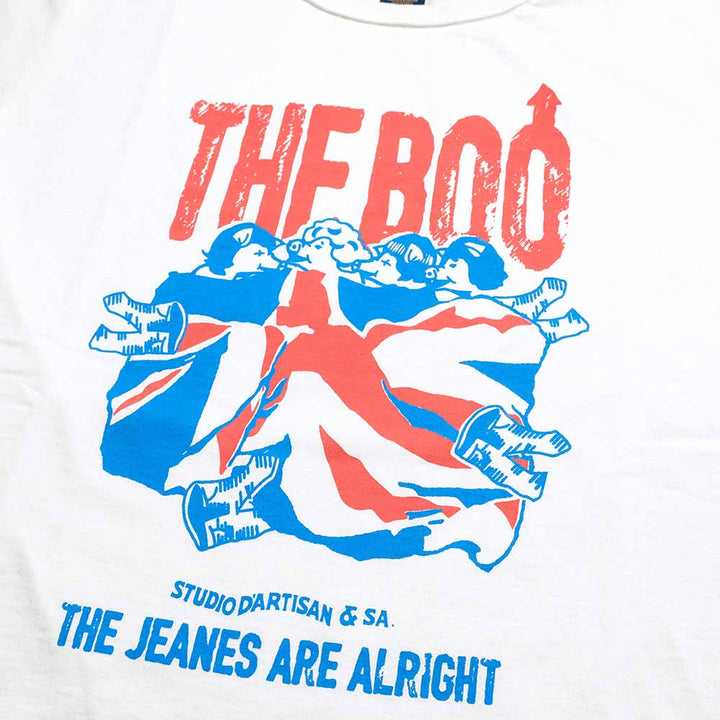 STUDIO D’ARTISAN - USA COTTON T-SHIRT - THE BOO - 8212A