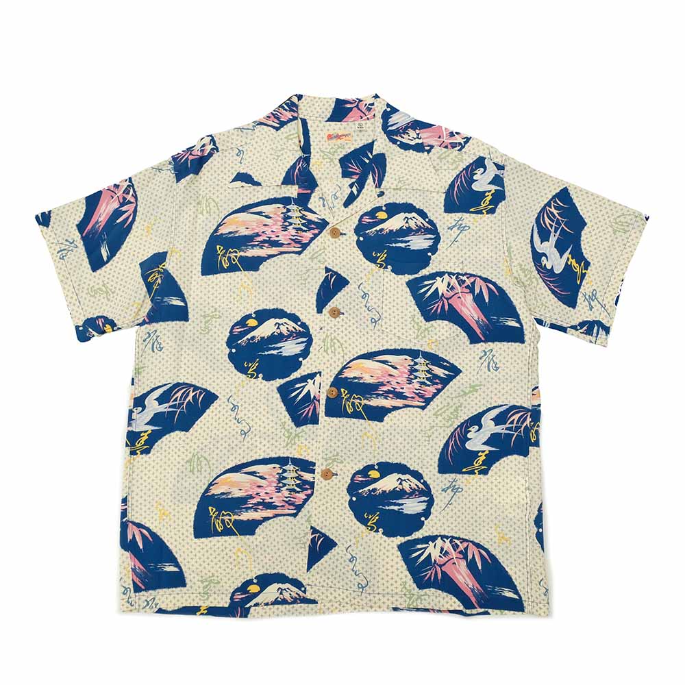SUN SURF - S/S RAYON HAWAIIAN SHIRT - JAPANESE TRADITION - SS39418
