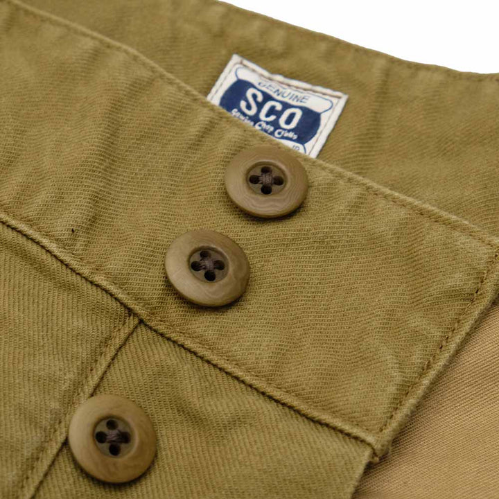 Sewing Chop O'alls - FRENCH ARMY FIELD TROUSERS - SC233P06