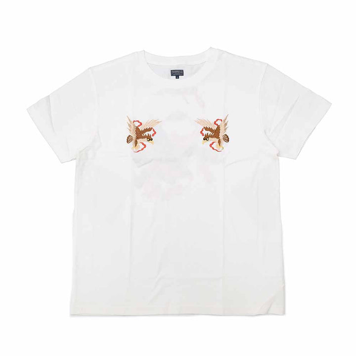 TAILOR TOYO - S/S SUKA T-SHIRT - EMBROIDERED - EAGLE - TT79587