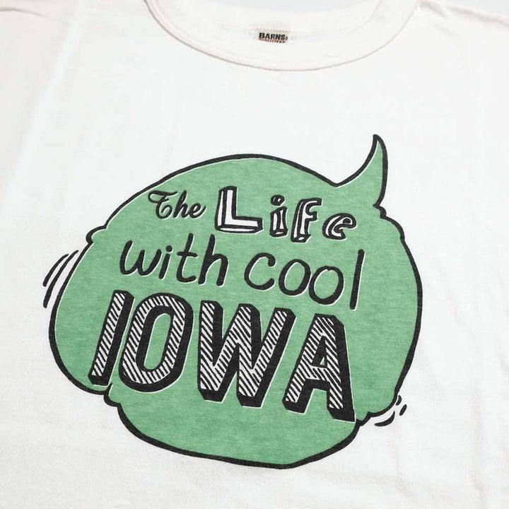 BARNS - 20/- JPN Standard S/S Print T-shirt - IOWA - BR-26254