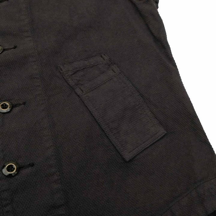 Soundman - Working Waist Coat - Marcy - Sashiko Style Dobby - M376-454Y