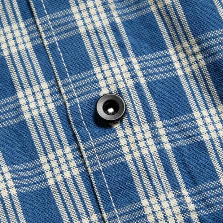 SUN SURF - UNION SUPPLY - PALAKA CHECK SHIRT BLOUSE - US15901